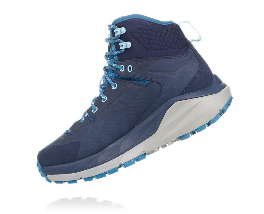 Hoka One One Yürüyüş Botları Kadın Lacivert - Kaha Gore-Tex - CD5032946